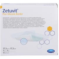 Zetuvit Plus Silicone Border Steril 17.5x17.5 cm null