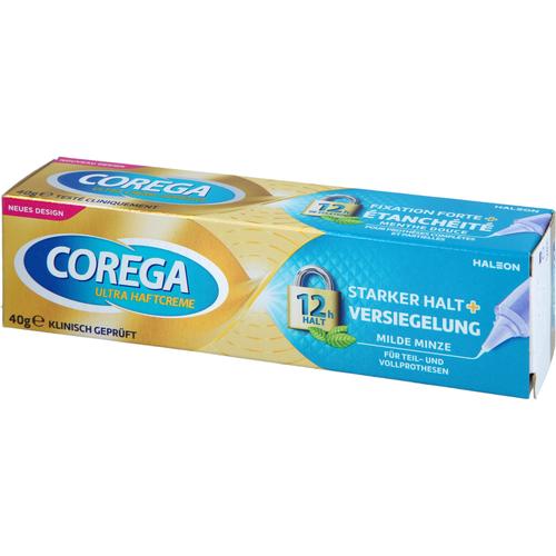 Corega Ultra Haftcreme Starker Halt + Versiegelung 40 g Haleon Germany bei onfy.de kaufen 19283963