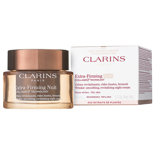 Clarins Extra-Firming Nuit [COLLAGEN]³ Technology Nachtcreme - Trockene Haut 50 ml / Nachfüllbar Clarins Société Par Actions Simplifiée bei onfy.de kaufen 03666057272745