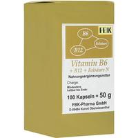 Vitamin B 6 + B 12 + Folsäure N Kapseln null