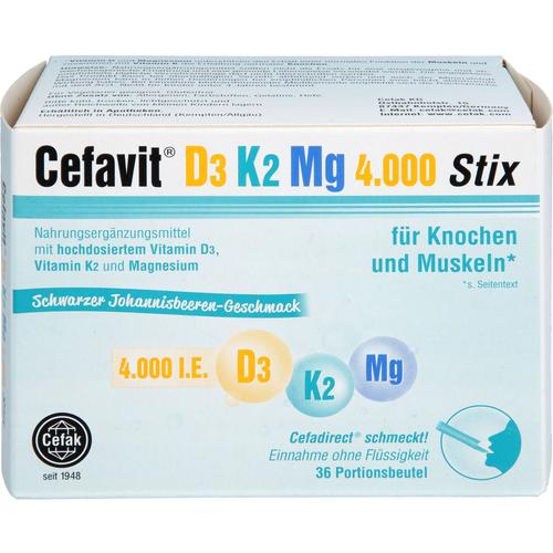 Cefavit D3 K2 mg 4.000 Stix 36 St Cefak bei onfy.de kaufen 18849397