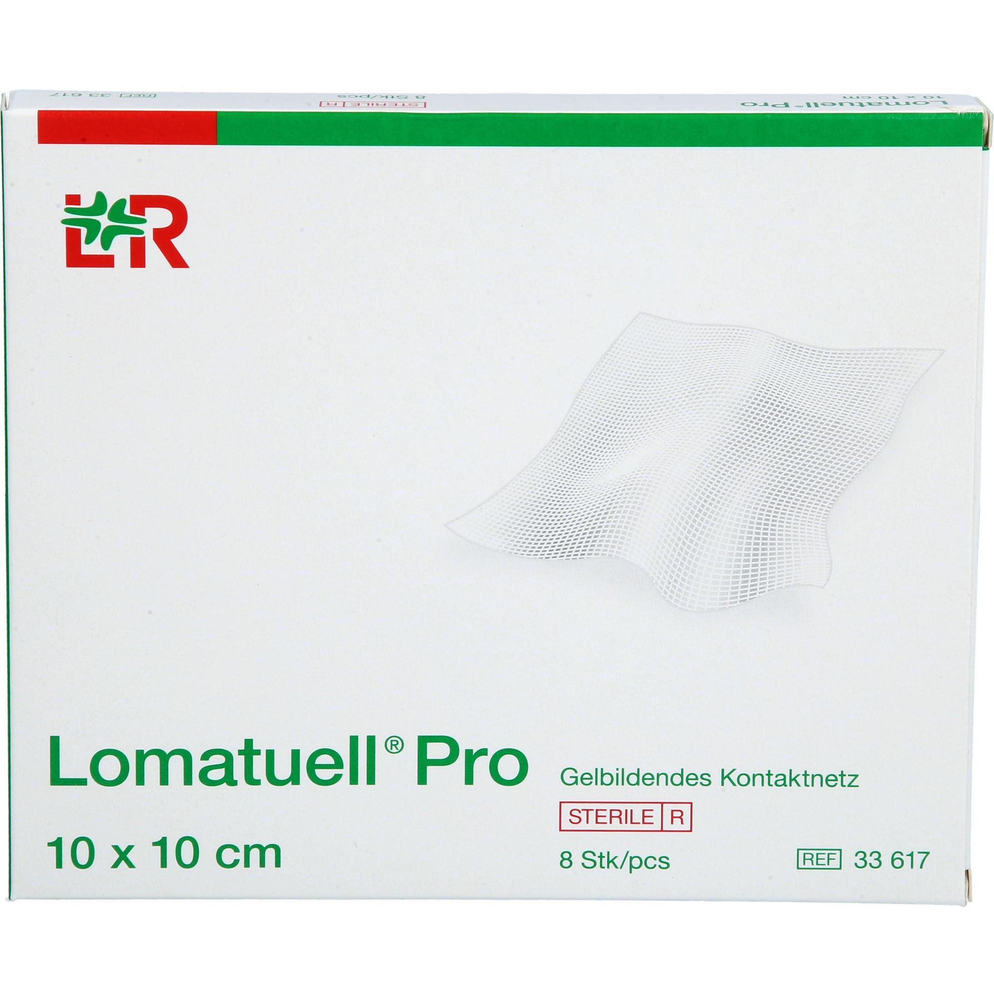 Lomatuell pro 10x10 cm Steril 8 St kohlpharma bei onfy.de kaufen 19725160