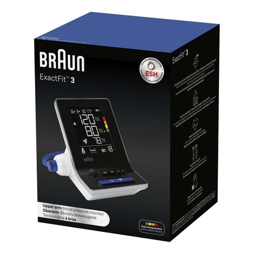 Braun Exactfit 3 Oberarm-Blutdruckmessgerät 1 St KAZ Europe SA bei onfy.de kaufen 08875867