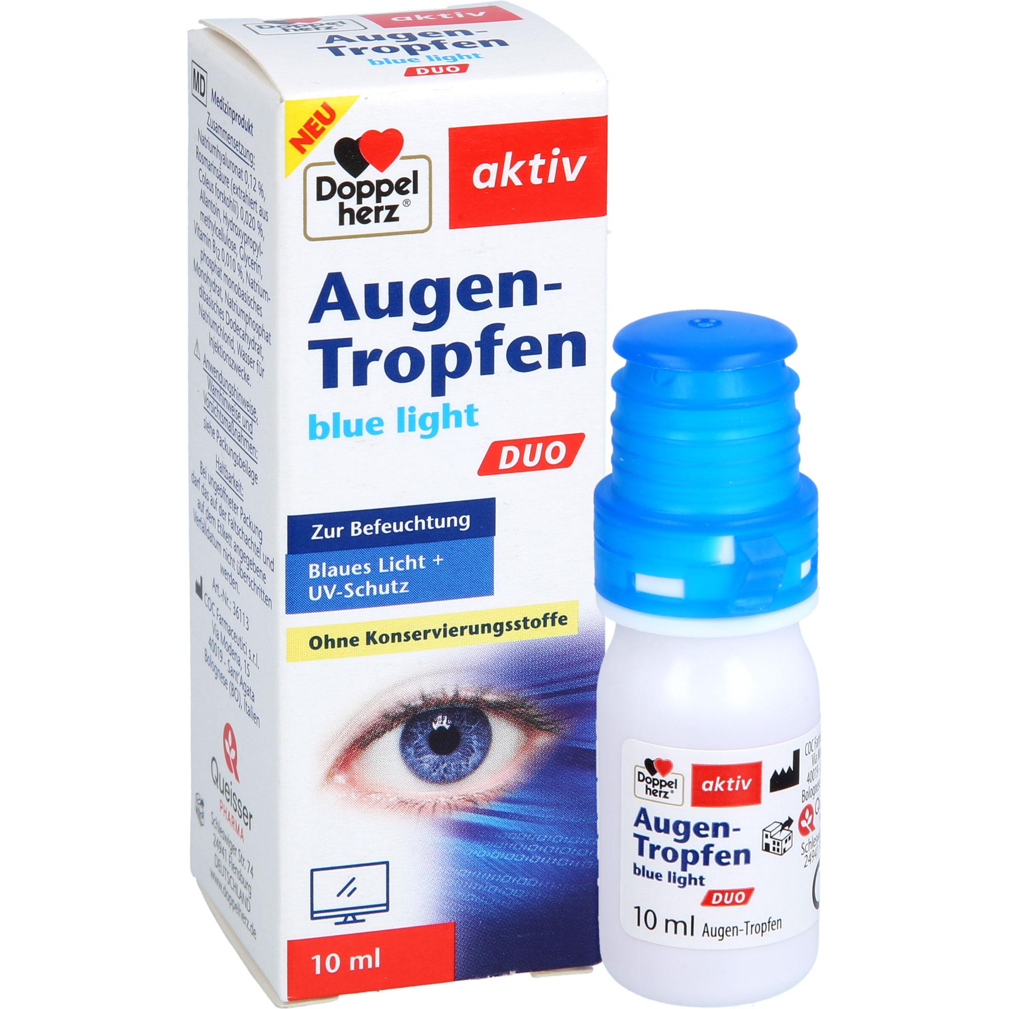 Doppelherz Augen-Tropfen Blue Light Duo 10 ml Queisser Pharma bei onfy.de kaufen 19067662