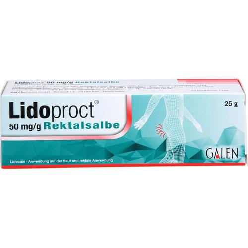 Lidoproct 50 mg/G Rektalsalbe 25 g GALENpharma bei onfy.de kaufen 19229337