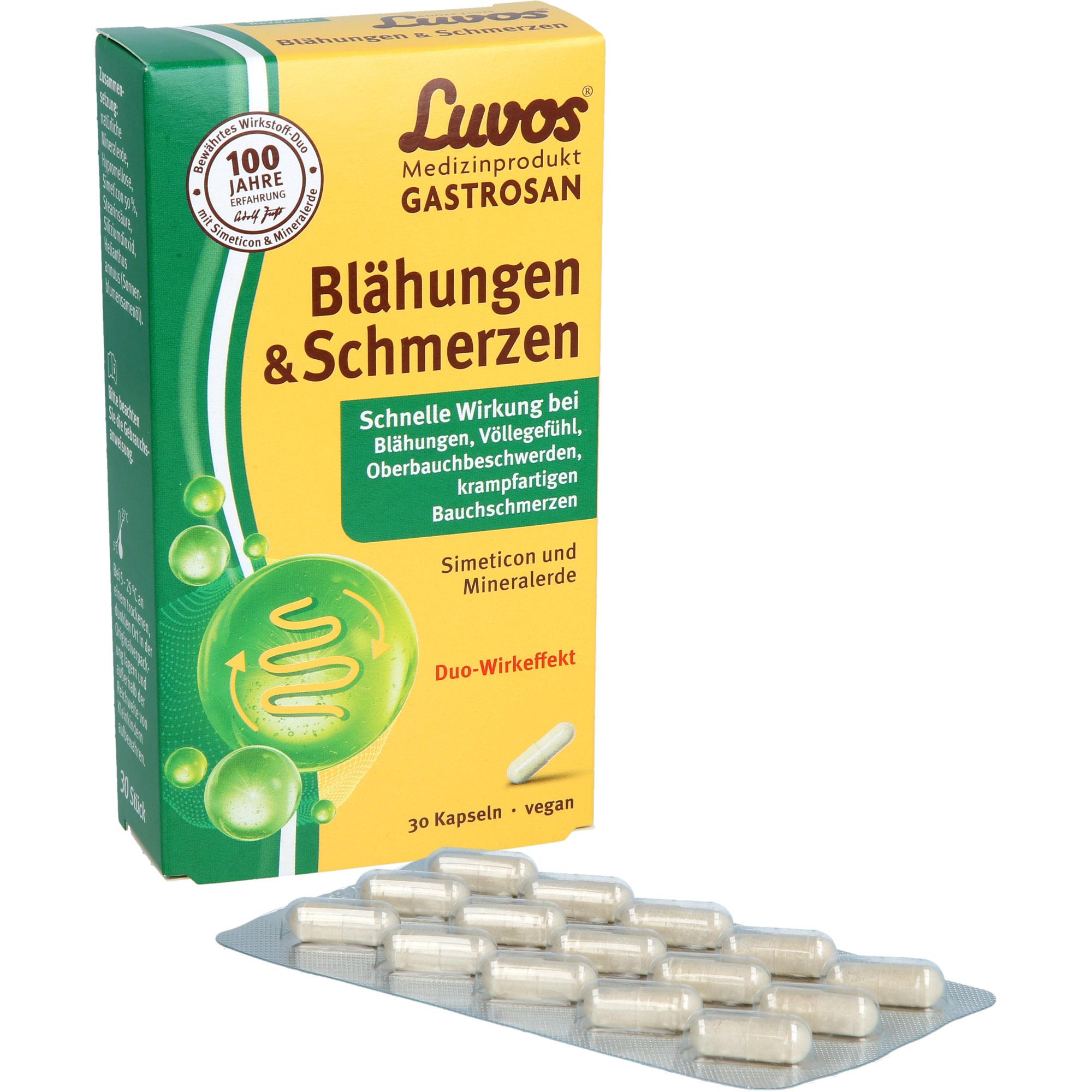 Luvos Gastrosan Blähungen & Schmerzen 30 St Heilerde-Gesellschaft Luvos Just bei onfy.de kaufen 19815940