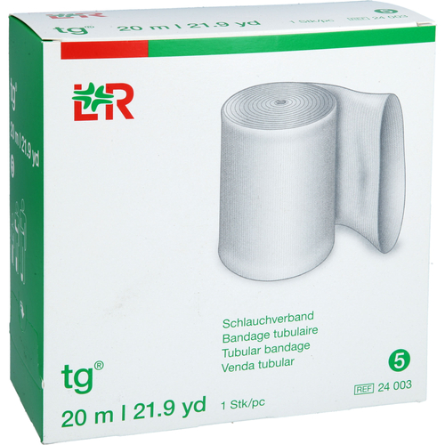 Tg Schlauchverband Gr.5 20 M Weiß 1 St Docpharm bei onfy.de kaufen 00124601