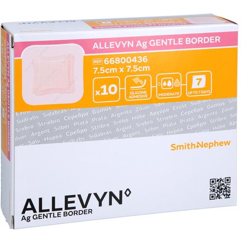 Allevyn 7.5x7.5 Ag Gentle Border 10 St ApoHomeCare bei onfy.de kaufen 18654535