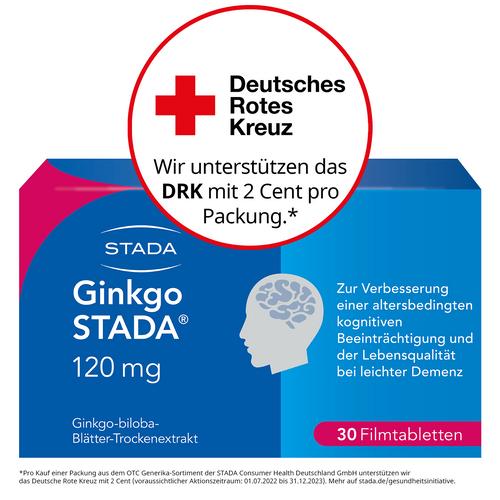 Ginkgo Stada 120mg Fta 30 St STADA Consumer Health Deutschland bei onfy.de kaufen 11538889