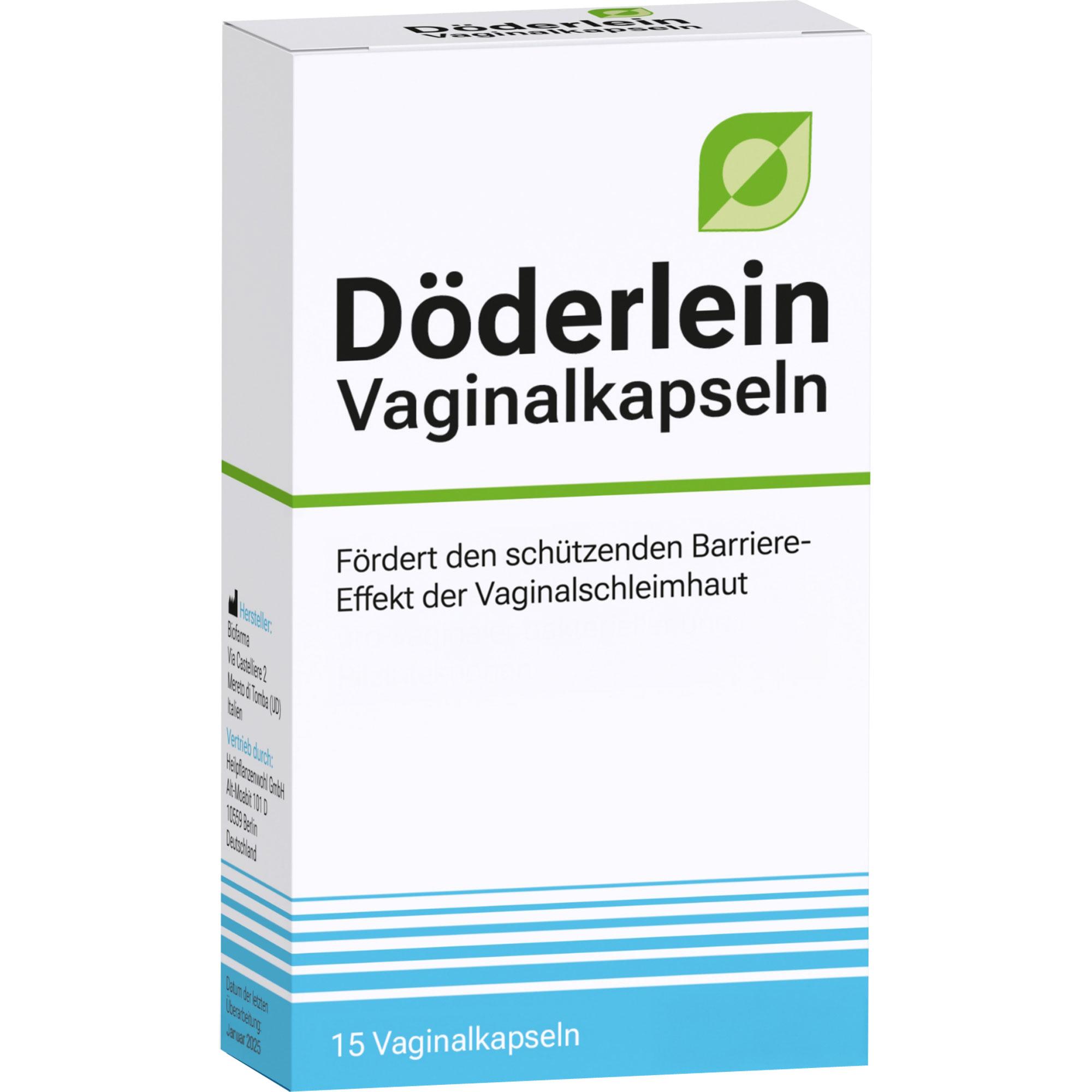 Döderlein Vaginalkapseln mit Milchsäurebakterien 15 St Heilpflanzenwohl bei onfy.de kaufen 19296397