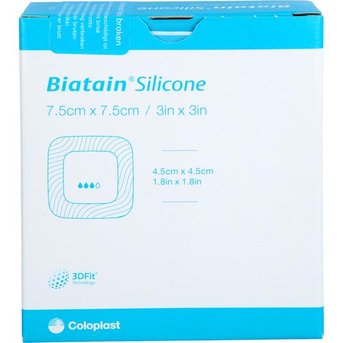 Biatain Silicone Schaumverband 7.5x7.5 cm 10 St Acti Medi bei onfy.de kaufen 19348119
