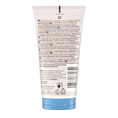 Aveeno Baby Dermexa Emollientien Creme 150 ml Kenvue Germany GmbH (OTC) bei onfy.de kaufen 19899670