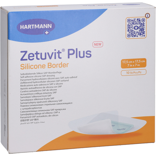 Zetuvit Plus Silicone Border 17.5x17.5cm 10 St ApoHomeCare bei onfy.de kaufen 20016411