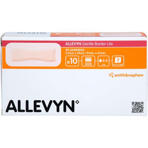 Allevyn Gentle Border Lite 5.5x12cm Verband 10 St ACA Müller/ADAG Pharma bei onfy.de kaufen 10274916