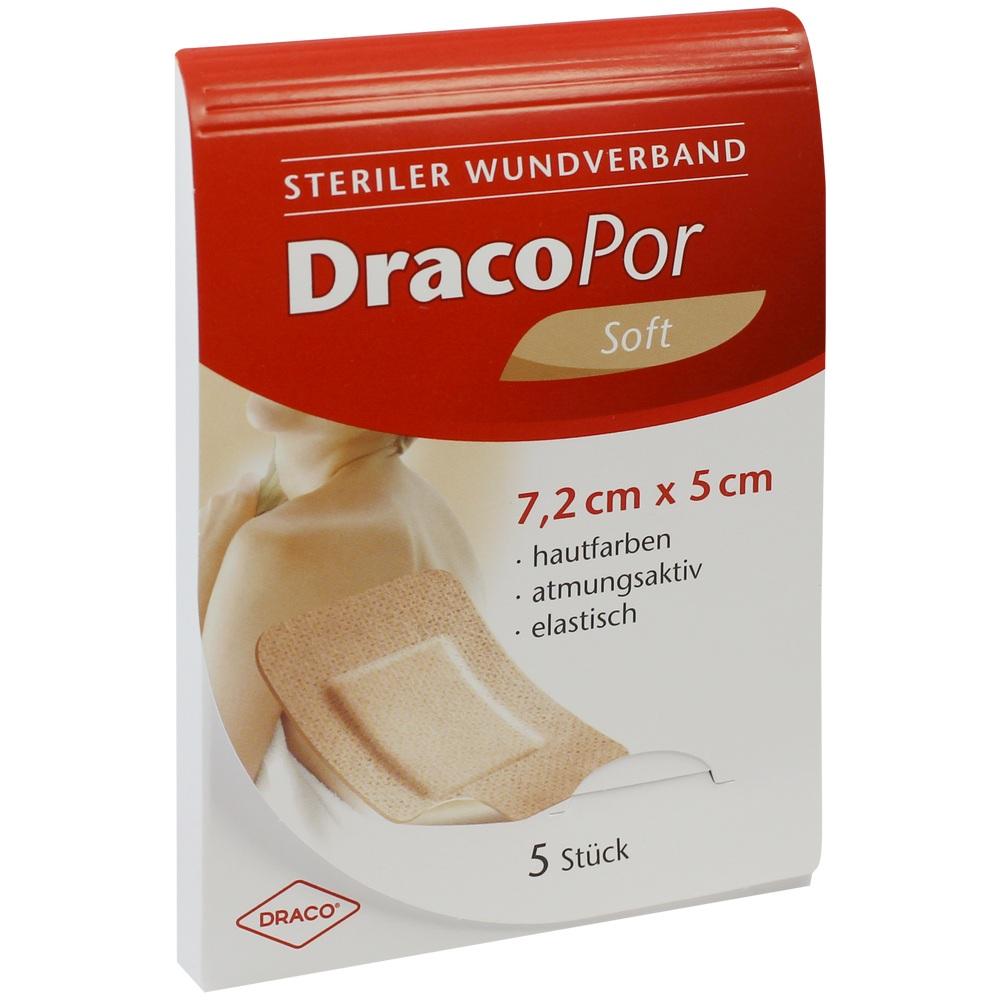 Dracopor Wundverband Steril Hautfarben Ster5x7.2cm null