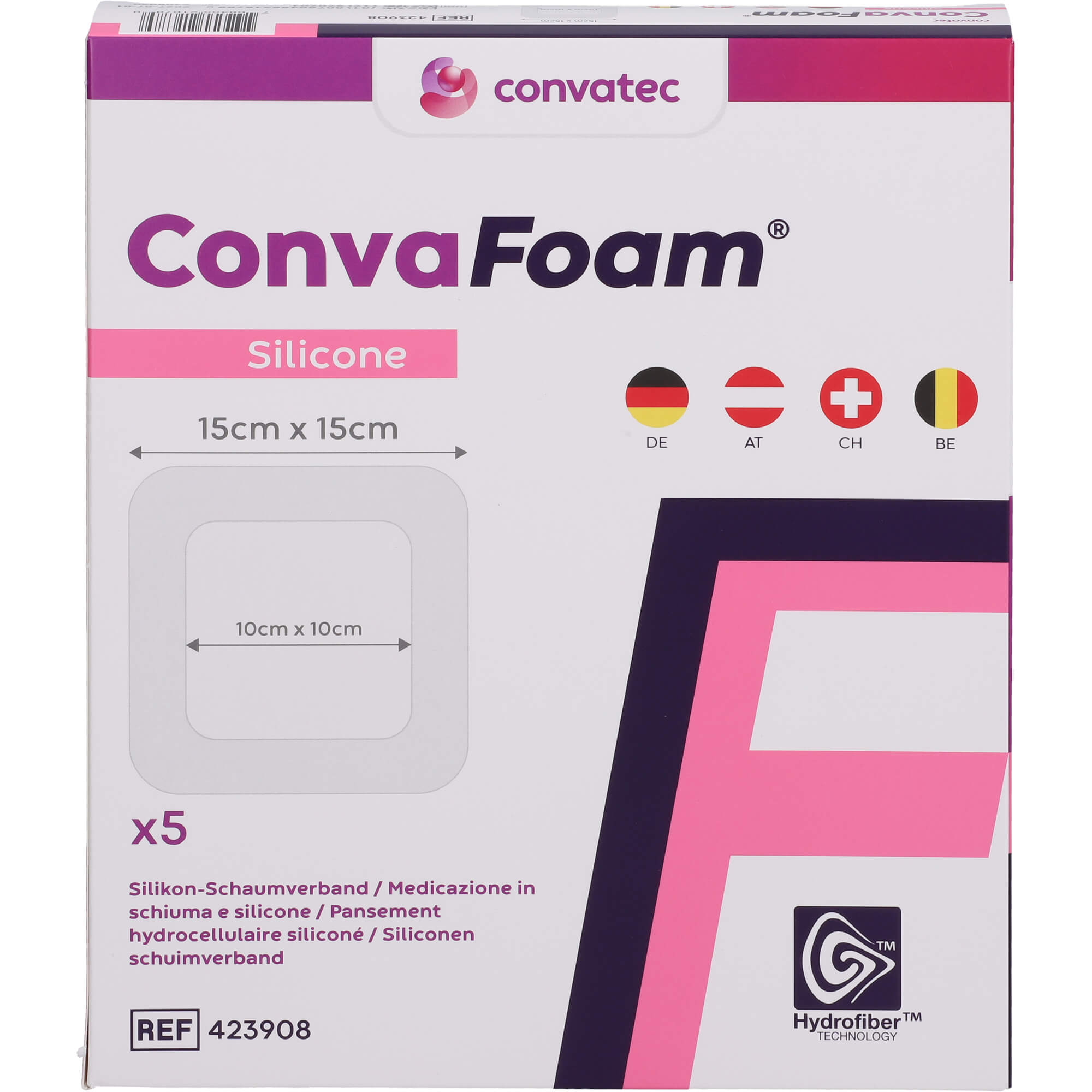 Convafoam Silicone 15x15 cm null