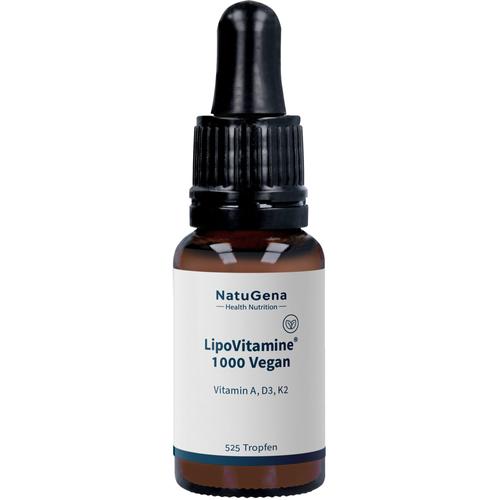 Lipovitamine 1000 Vegan Vitamin D3 + A + K2 15 ml NatuGena bei onfy.de kaufen 19360907