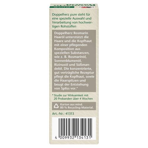 Doppelherz pure Rosmarin Haaröl - 50 ml 50 ml Queisser Pharma bei onfy.de kaufen 19288506
