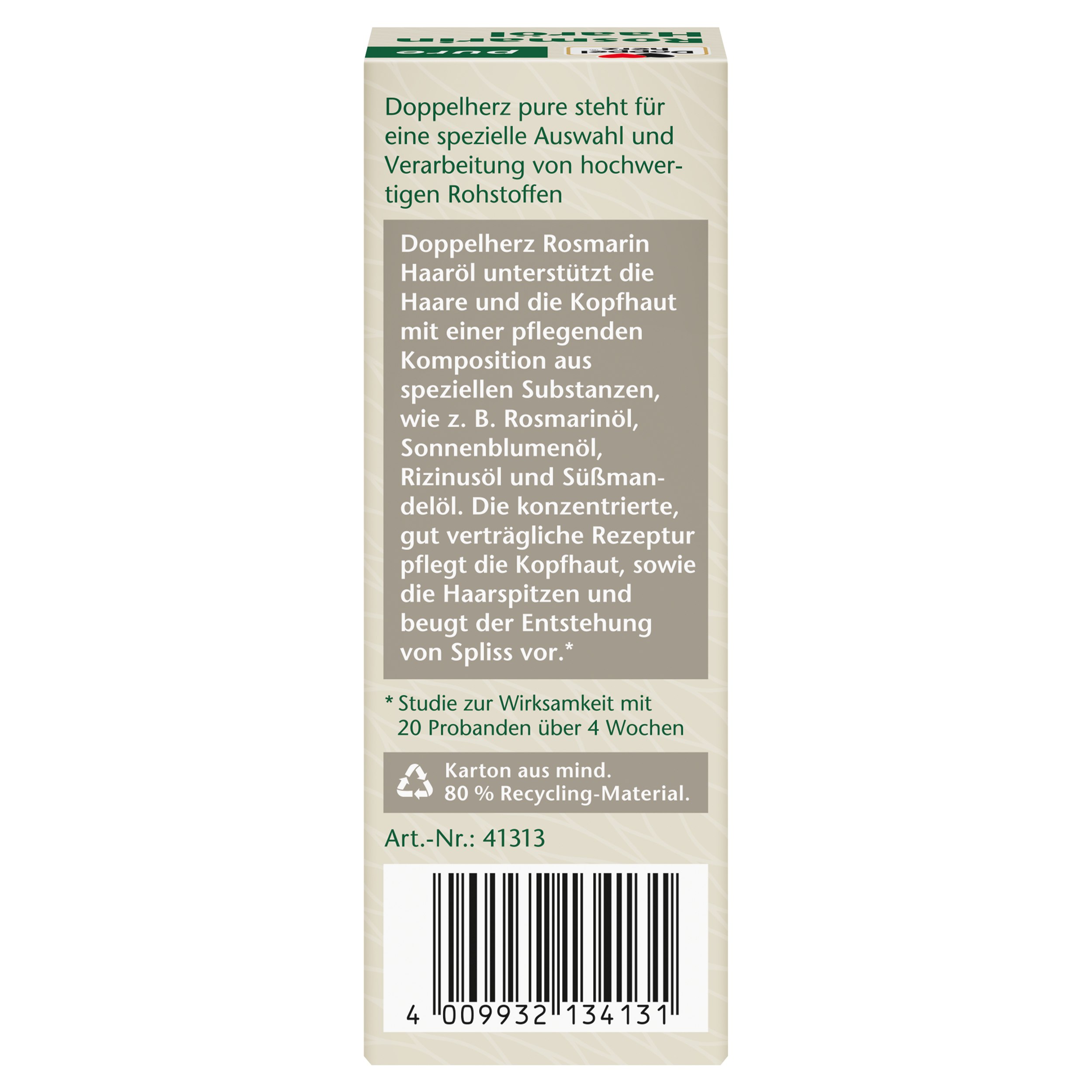 Doppelherz pure Rosmarin Haaröl - 50 ml 50 ml Queisser Pharma bei onfy.de kaufen 19288506