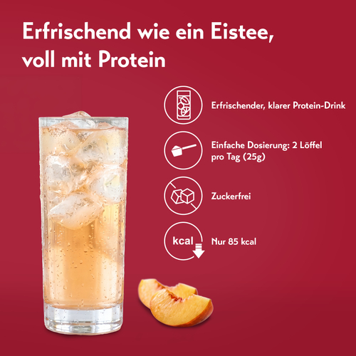 Puresgp Clear Protein Peach Ice Tea 500 g PharmaSGP bei onfy.de kaufen 20574134