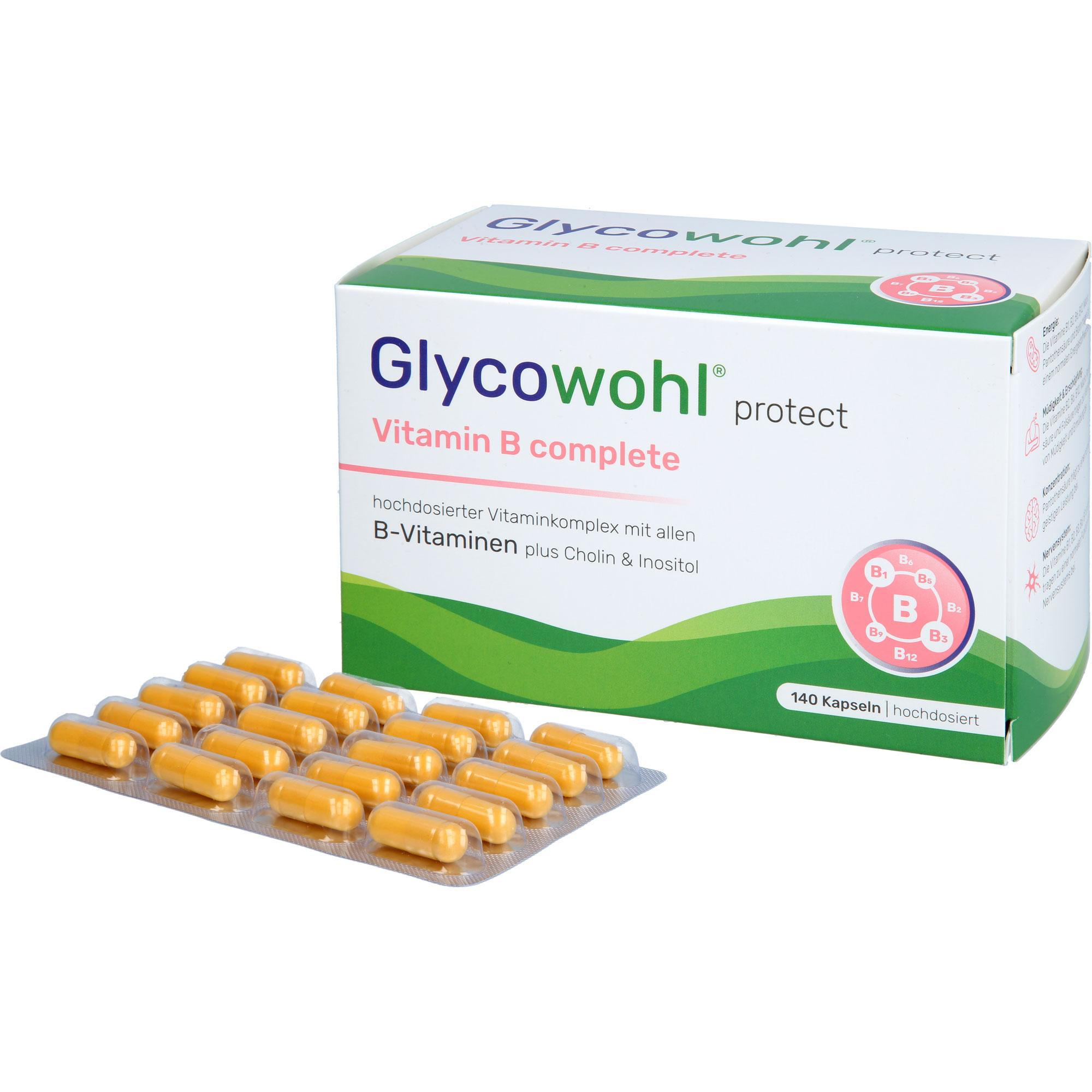 Glycowohl Vitamin B Complete + Inositol + Cholin 140 St Heilpflanzenwohl bei onfy.de kaufen 19404651