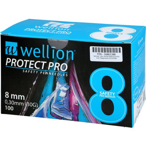 Wellion Protect pro Safety Pen-Needles 30 G 8 Mm 100 St 1001 Artikel Medical bei onfy.de kaufen 16861388