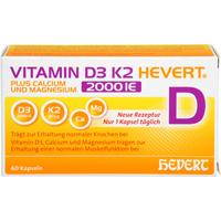 Vitamin D3 K2 Hevert+calcium und Magnesium 2000 Ie null