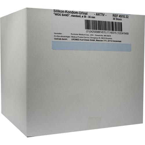 Kondomurinal Silikon Wide Band 32Mm 4910 30 St UROMED Kurt Drews bei onfy.de kaufen 00891766