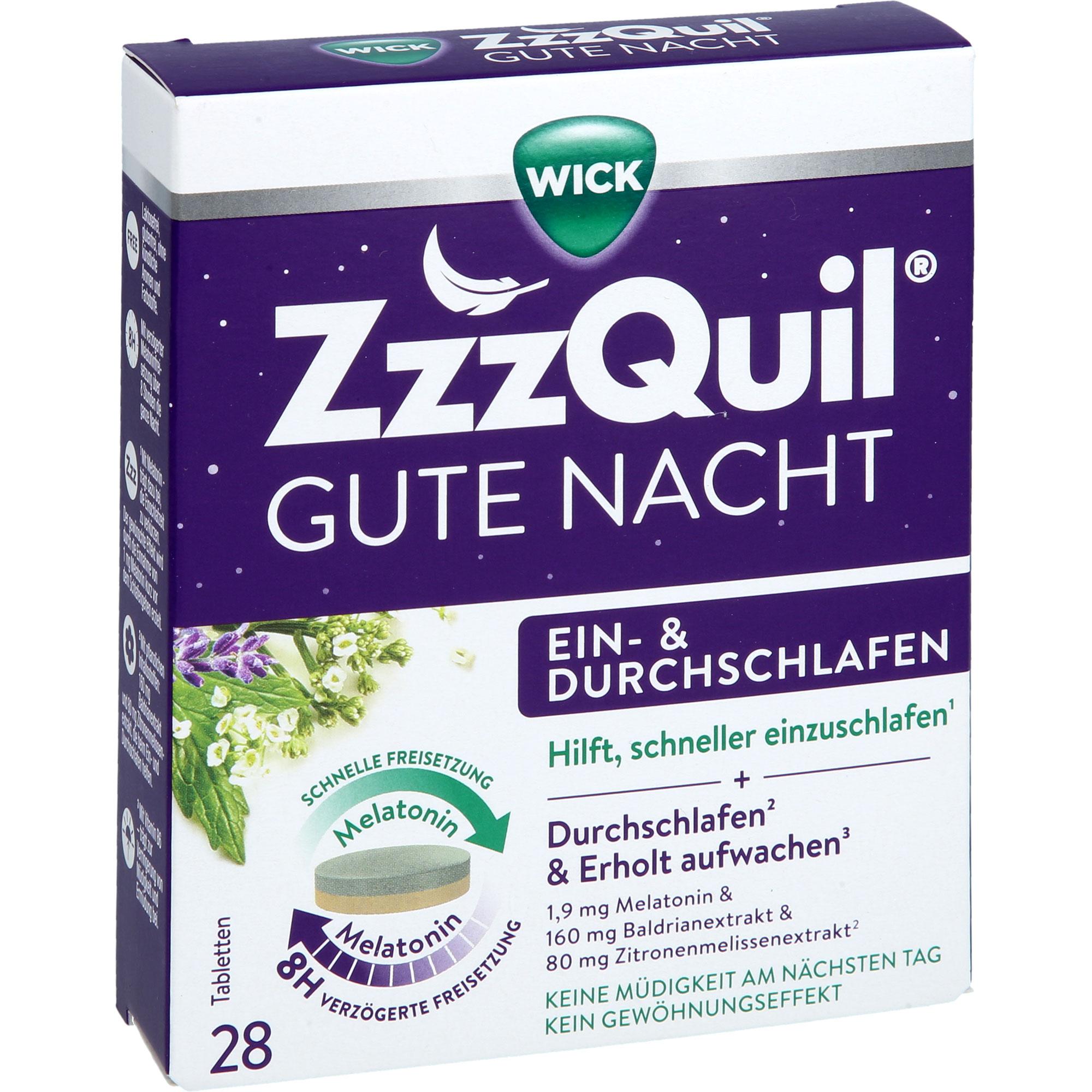 Wick Zzzquil Gute Nacht ein- und Durchschlafen 28 St WICK Pharma - Zweigniederlassung der Procter & Gamble bei onfy.de kaufen 19397425