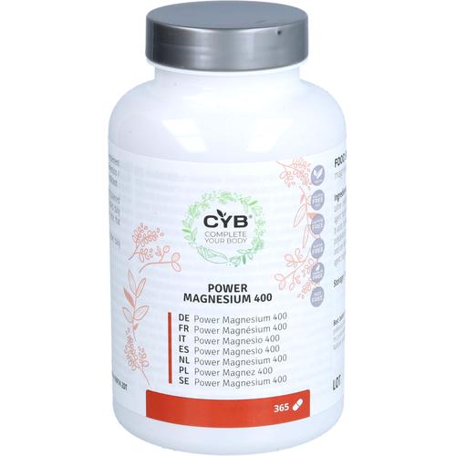 Cyb Power Magnesium 400 mg Hochdosiert + Vegan 365 365 St MedGoNET bei onfy.de kaufen 18492564