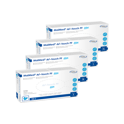 Myclean Ni-Touch Gr. S Nitril Unsteril Pf 100 St MaiMed bei onfy.de kaufen 11330060
