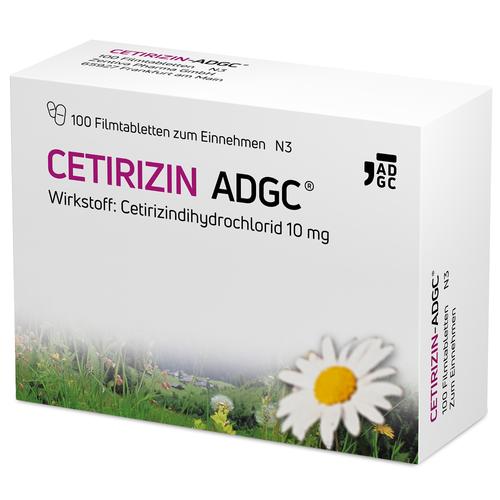 Cetirizin-Adgc 100 St Zentiva Pharma bei onfy.de kaufen 02663704
