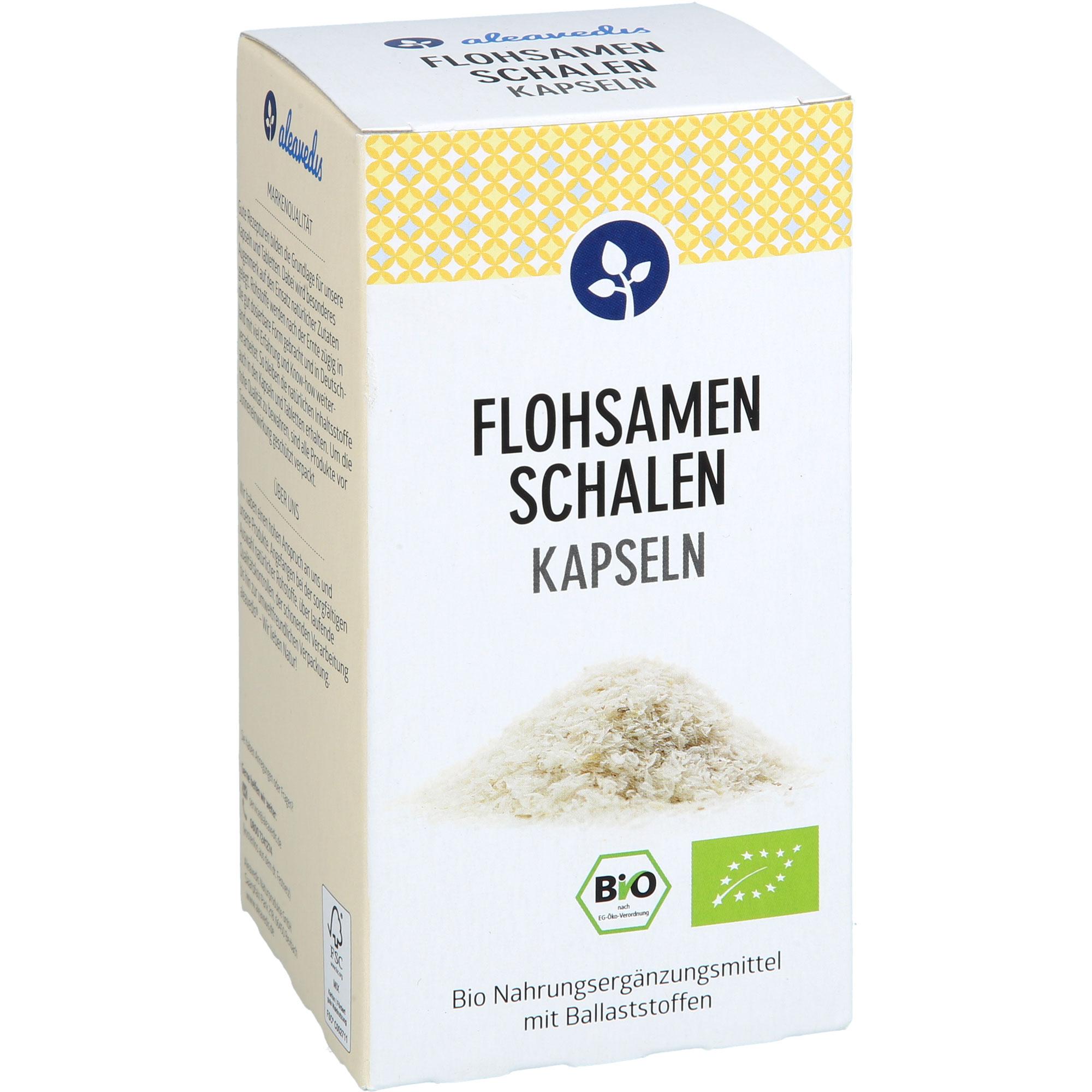 Flohsamenschalen 500 mg Kapseln Bio 120 St Aleavedis Naturprodukte bei onfy.de kaufen 19465977