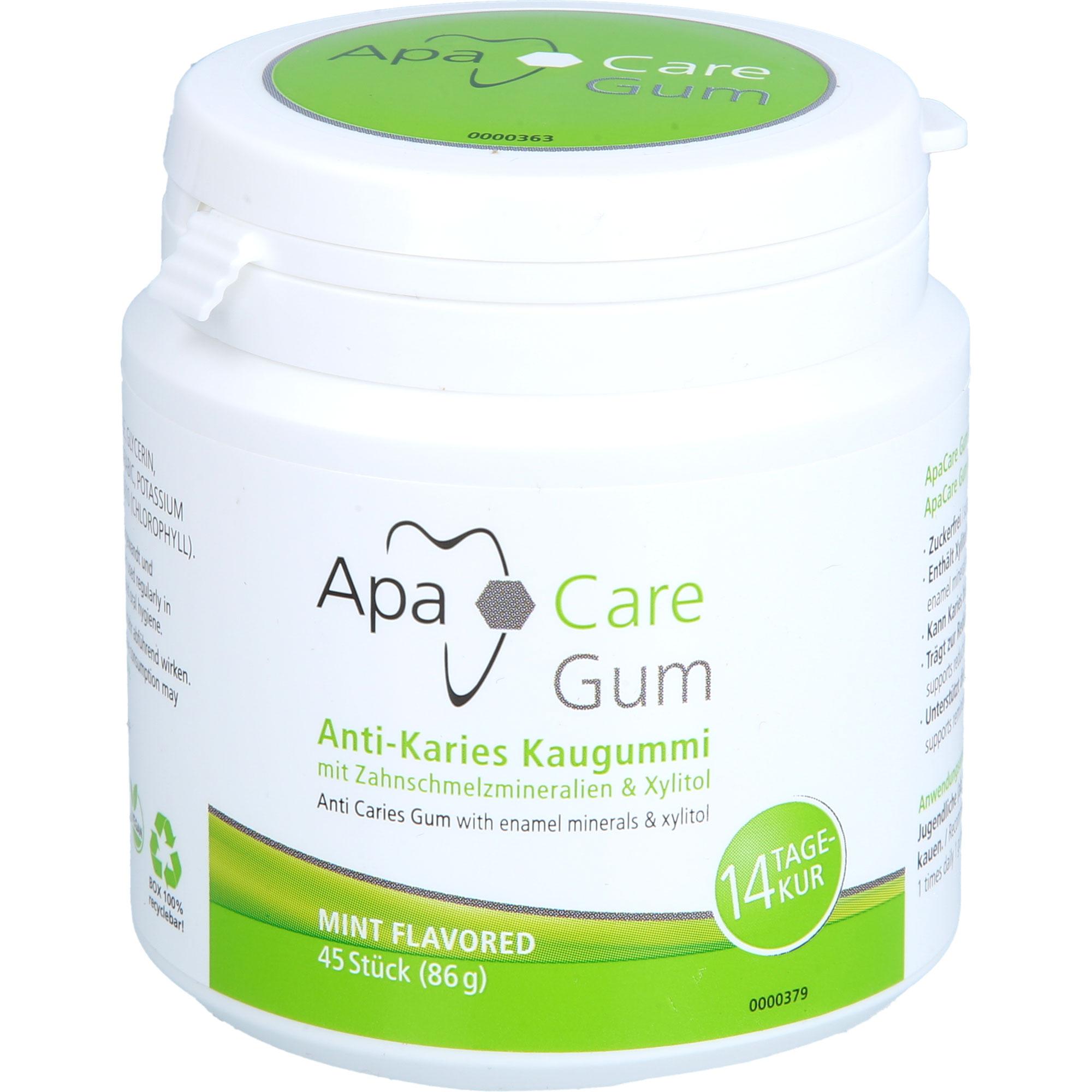Apacare Gum Anti-Karies Kaugummi null