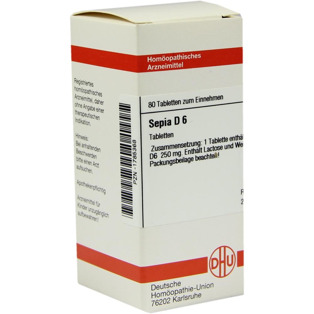 Sepia D 6 null