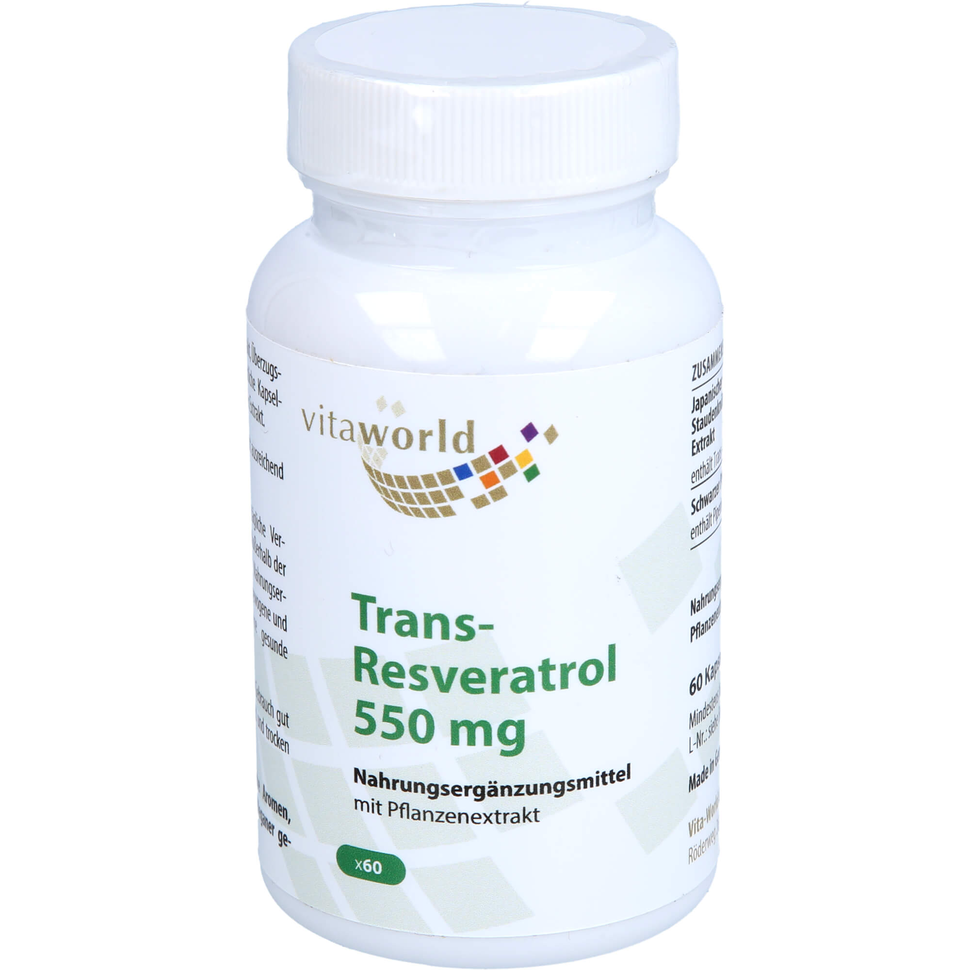 Trans-Resveratrol 550 mg
