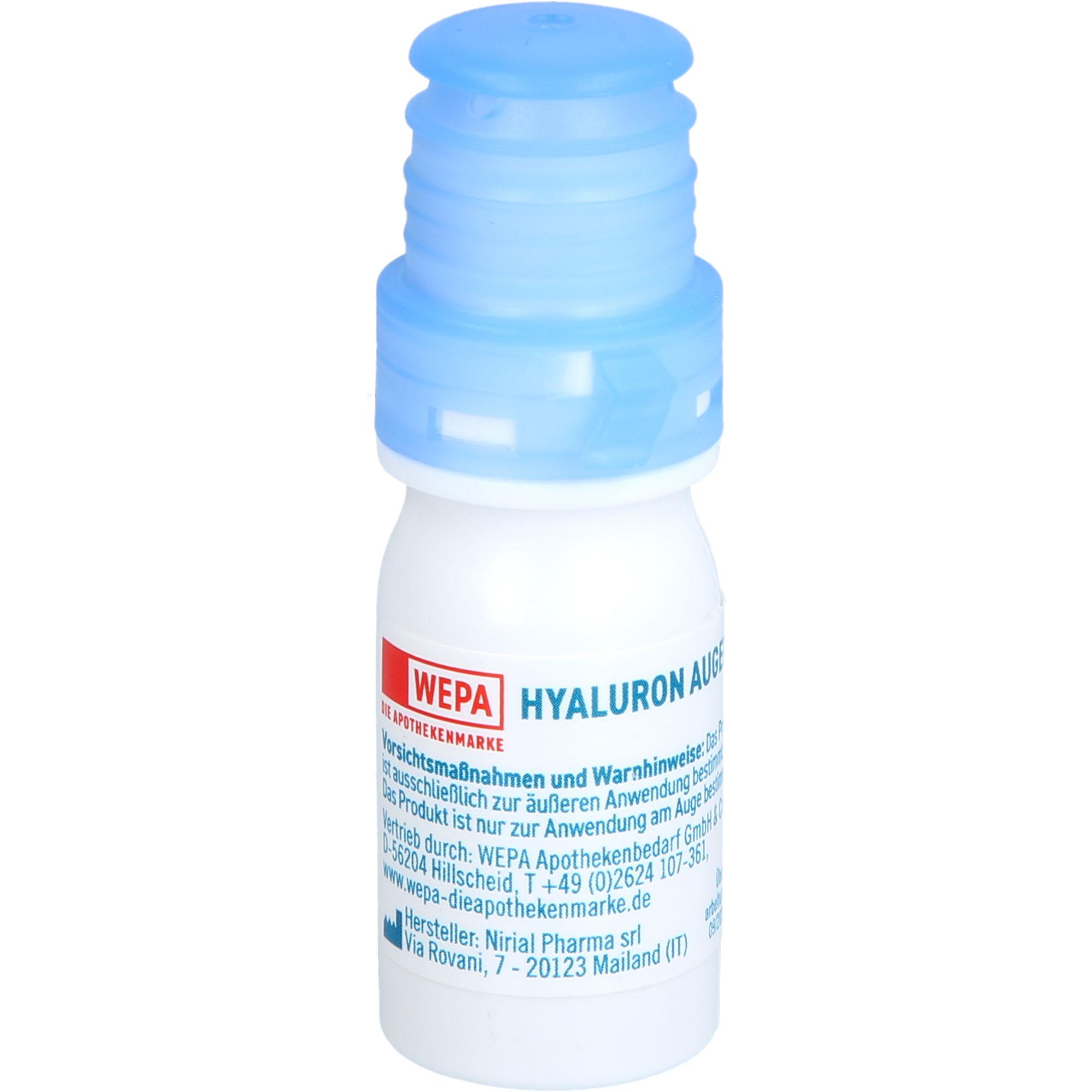 Wepa Hyaluron Augentropfen 10 ml WEPA Apothekenbedarf bei onfy.de kaufen 19378528