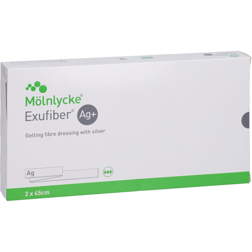 Exufiber 2x45cm Ag+ Gelbild.faserverb.m.silber 5 St ApoHomeCare bei onfy.de kaufen 20354332