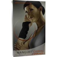 Sporlastc Manu-Hit Carpal Rechts X-Small Schwarz null