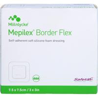 Mepilex Border Flex Schaumverb.haft.7.5x7.5 cm null