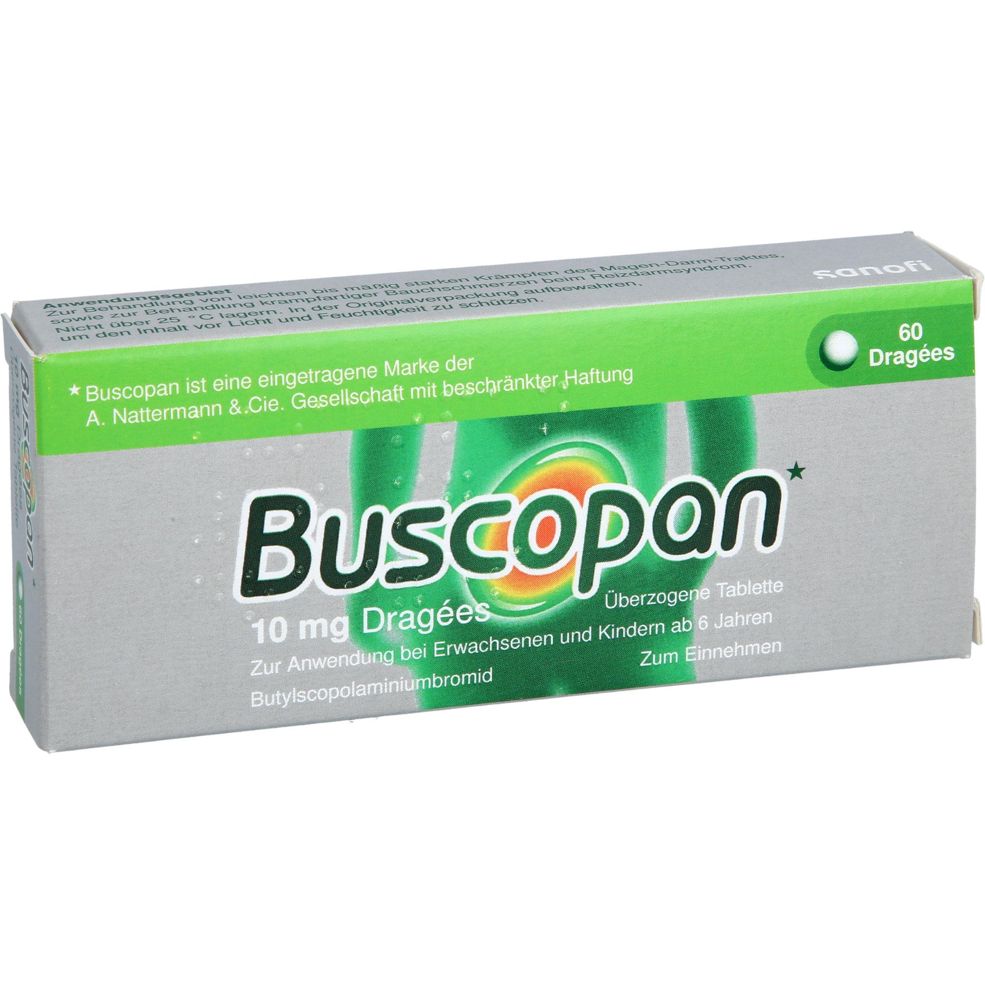 Buscopan 10 mg Dragees 60 St kohlpharma bei onfy.de kaufen 19778328