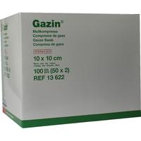 Gazin Kompresse 10x10cm 8Fach Steril null