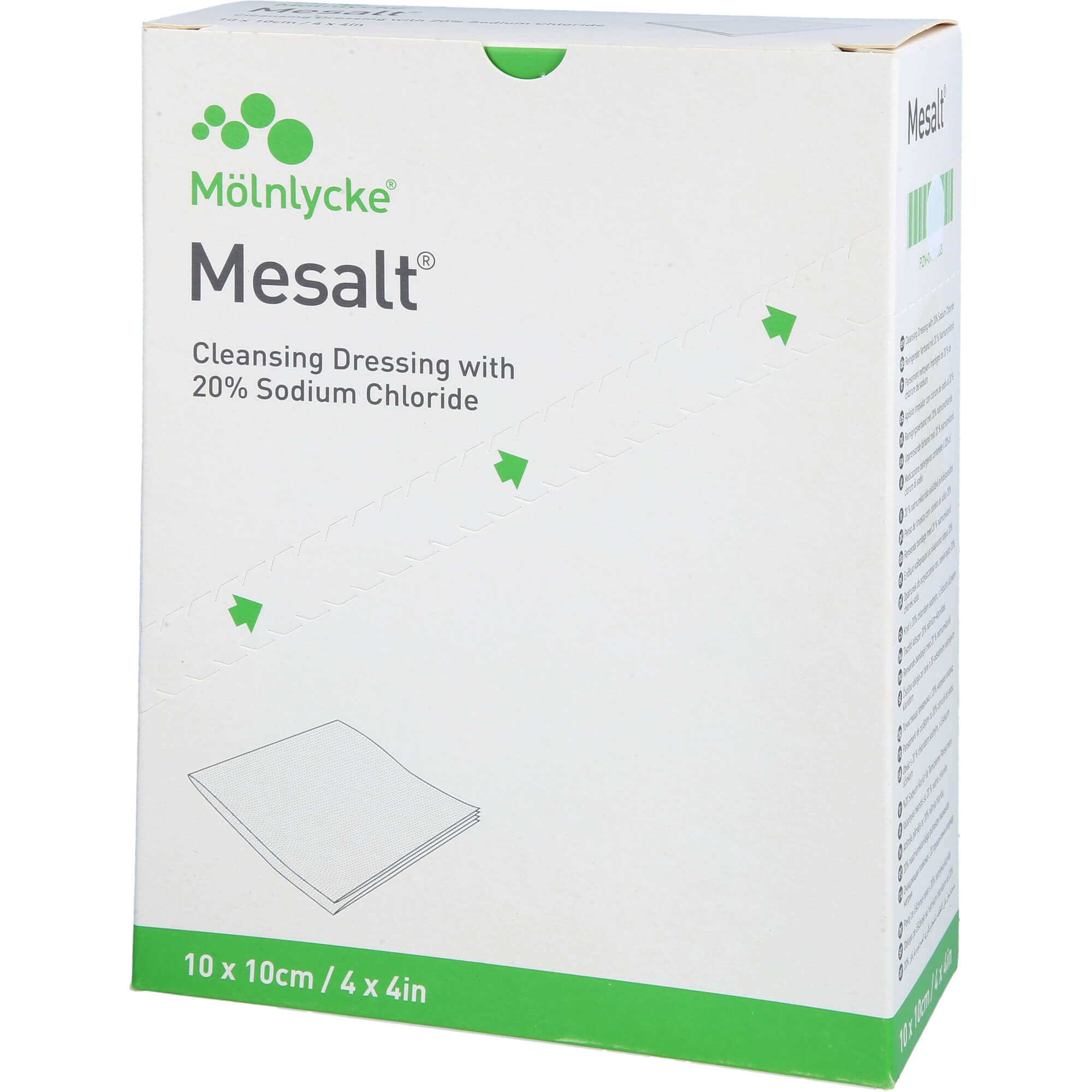 Mesalt Kompressen 10x10 cm 30 St ToRa Pharma bei onfy.de kaufen 19207809
