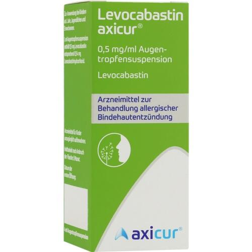 Levocabastin Axicur 0.5 mg/ml Augentropfensusp. 4 ml axicorp Pharma bei onfy.de kaufen 20050649