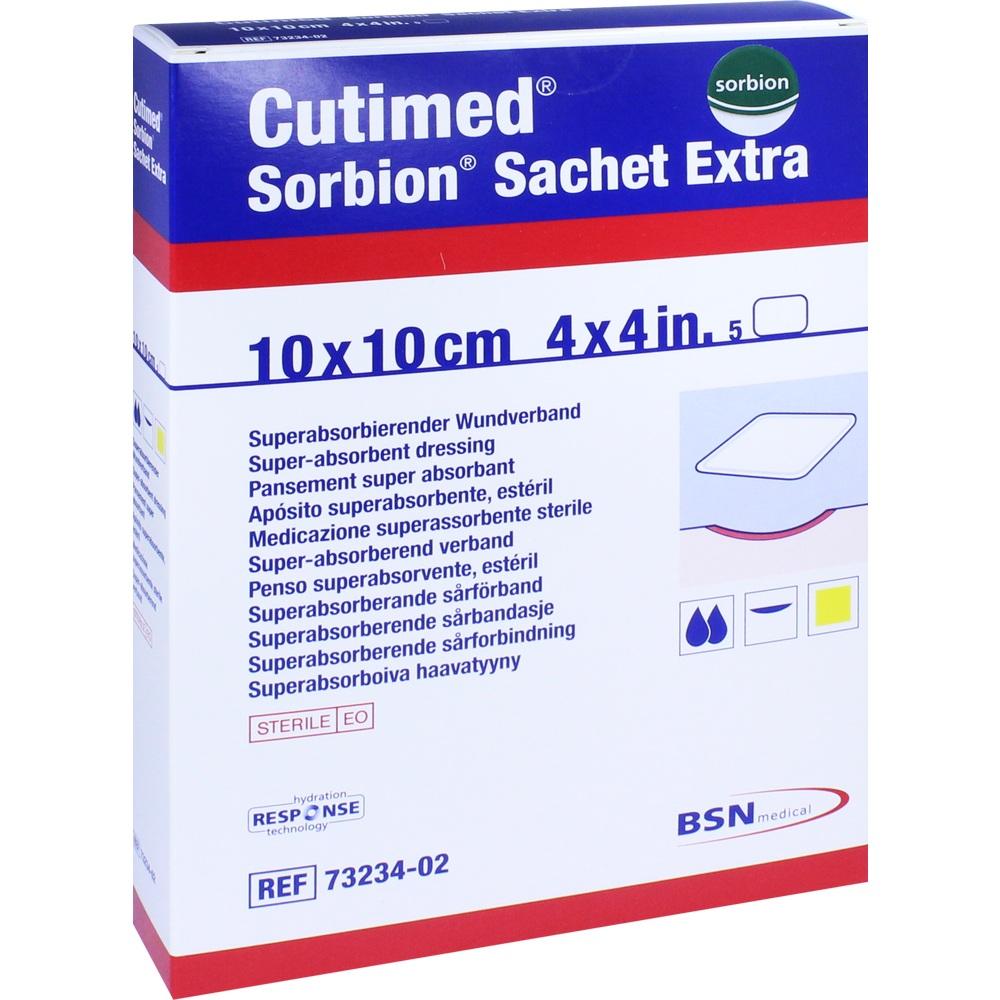 Cutimed Sorbion Sachet Extra 10x10cm null