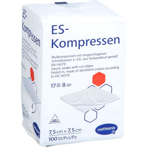 Es-Kompressen Unsteril 7.5x7.5 cm 8Fach 100 St ToValCare bei onfy.de kaufen 19961908
