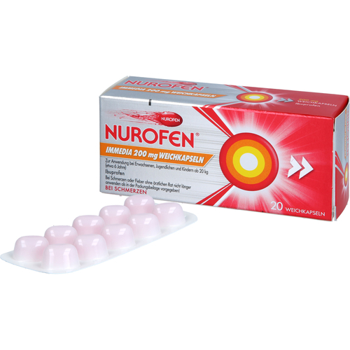Nurofen Immedia 200 mg Weichkapseln 20 St Reckitt Benckiser Deutschland bei onfy.de kaufen 19847070