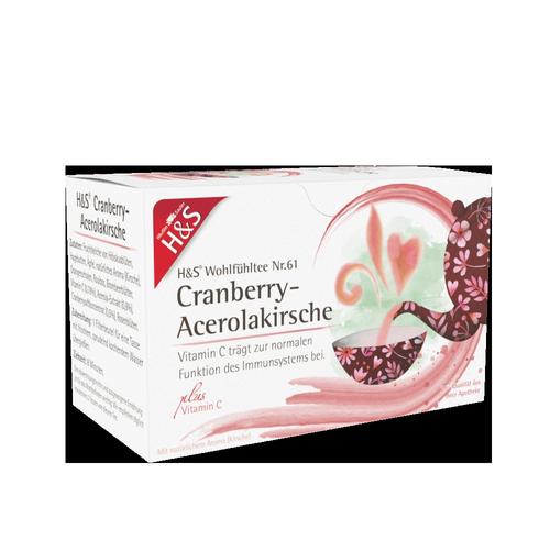 H&S Cranberry-Acerolakirsche mit Vitamin C 20x2.8 g H&S Tee - Gesellschaft bei onfy.de kaufen 17454283