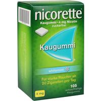 Nicorette Kaugummi 4mg Whitemint null