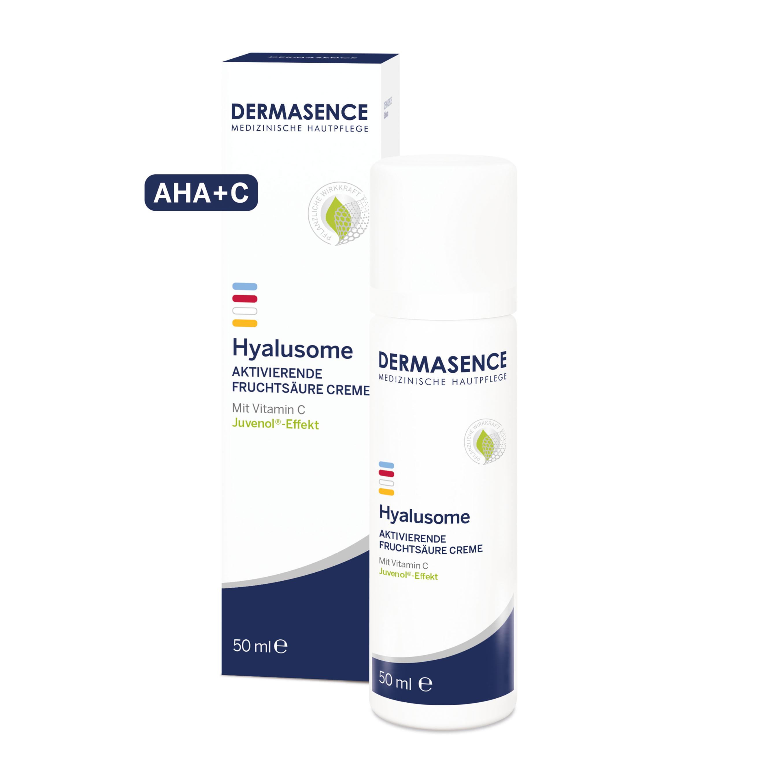 Dermasence Hyalusome Aktiv. Fruchtsäure Creme null